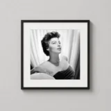 Ava Gardner by Virgil Apger MGM 1952 Black and White Photo Print
