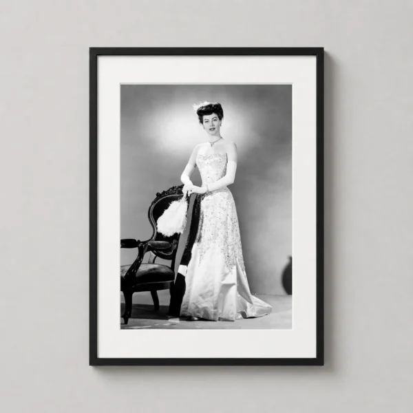 Ava Gardner in My Forbidden Past Studio Portrait Photography Print