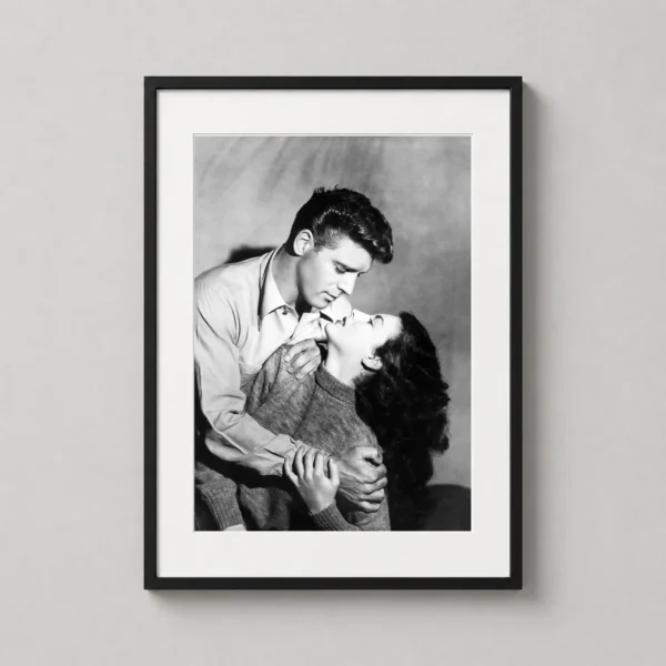 Burt Lancaster and Ava Gardner The Killers 1946 Film Noir Photography Print