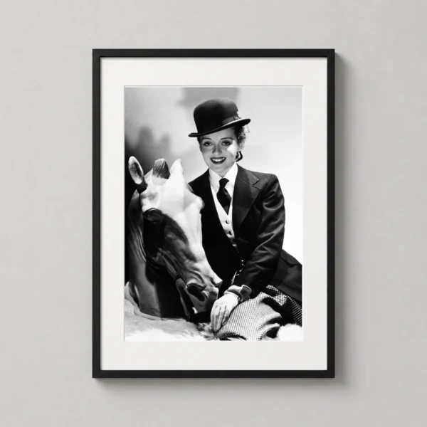 Bette Davis in Dark Victory, Vintage Hollywood Photography Print