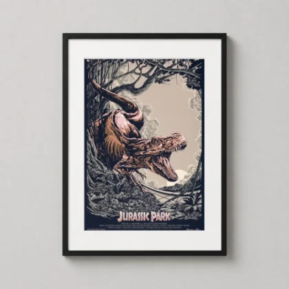 Jurassic Park Mondo T Rex Poster - movie poster from MerchFuse