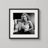 Bette Davis 1939 Warner Brothers Studio Portrait Glamour Photography Print