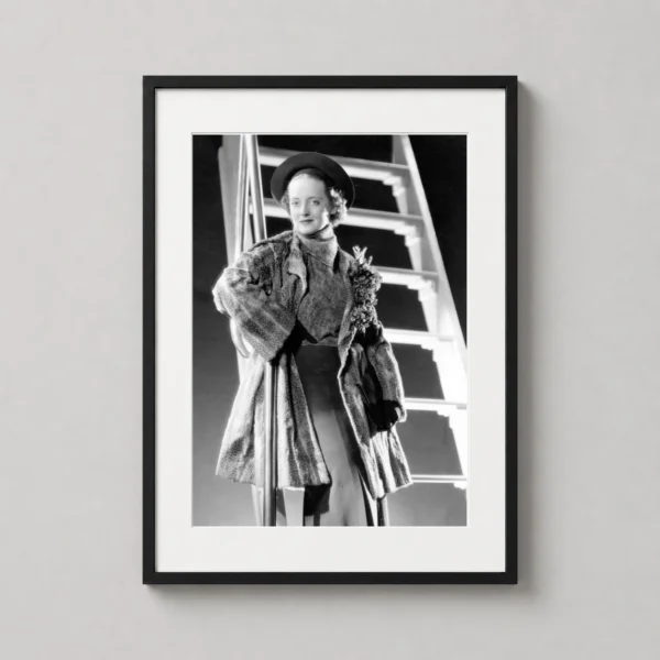 Bette Davis Warner Brothers 1930s Hollywood Glamour Photography Print