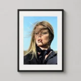 Brigitte Bardot Spain 1971 Colorised Portrait Photography Print