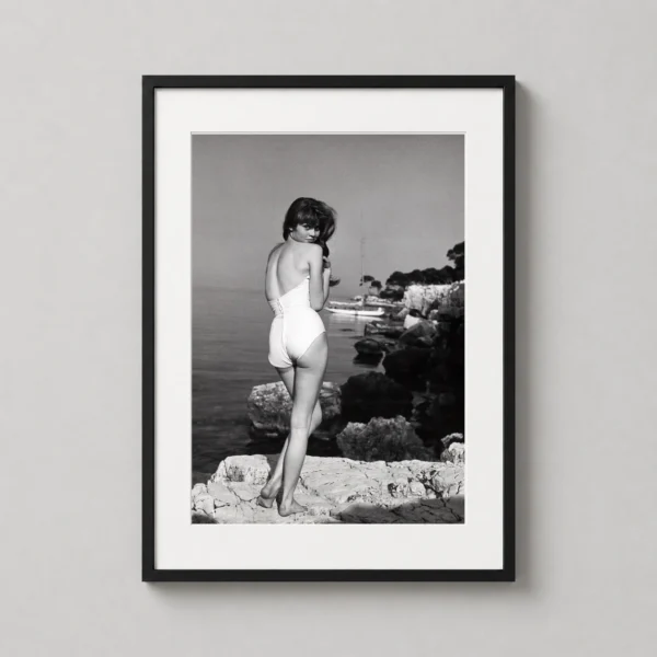 Brigitte Bardot Saint-Tropez Philippe Halsman Photography Print
