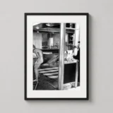 Brigitte Bardot Mid-Century Cinema Portrait, Vintage Photography Print