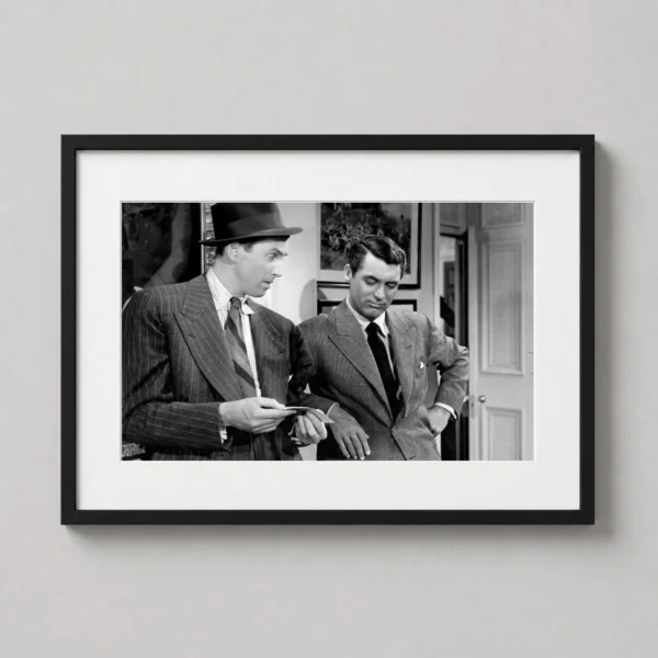 The Philadelphia Story Cary Grant and James Stewart Movie Poster
