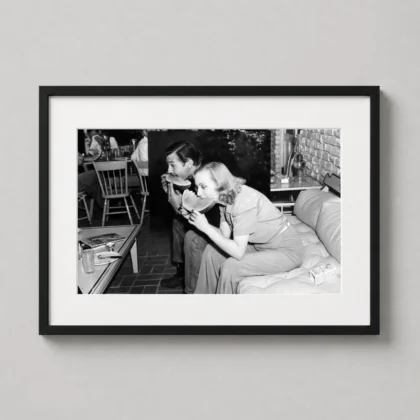 Clark Gable Carole Lombard Couple Print featuring Carole Lombard Couple in classic cinema style | MerchFuse