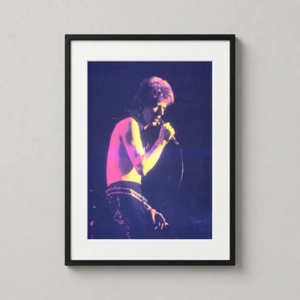 David Bowie Moonage Daydream Ziggy Stardust Concert Photography Print