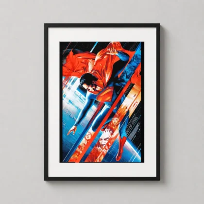 Martin Ansin Man Of Steel Poster - movie poster from MerchFuse
