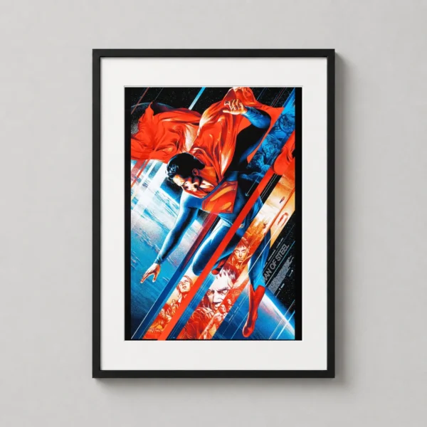 Martin Ansin Man of Steel Superhero Movie Poster