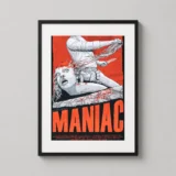 Maniac 2012 Jeff Proctor Mondo Horror Movie Cult Classic Movie Poster