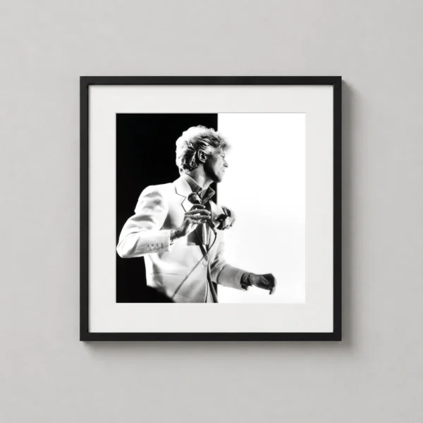 David Bowie Serious Moonlight Tour 1983 High Contrast Photography Print