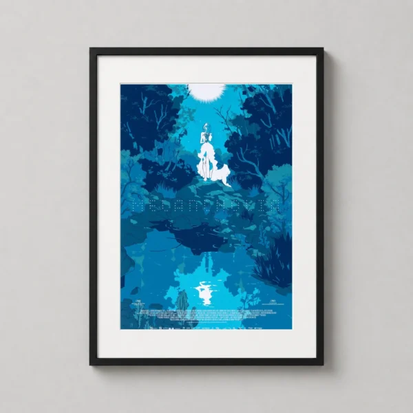 Melancholia Tomer Hanuka Blue Forest Design Movie Poster