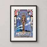 Fritz Lang's Metropolis Movie Poster by William Stout