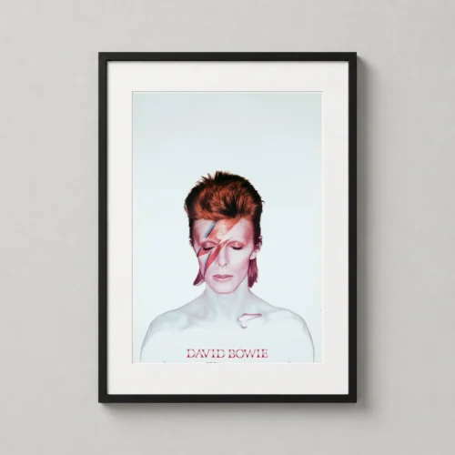 Aladdin Sane David Bowie RCA Records 1973 Promotional Poster Photography Print