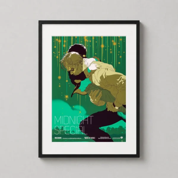 Midnight Special Tomer Hanuka Mondo Sci-Fi Movie Poster