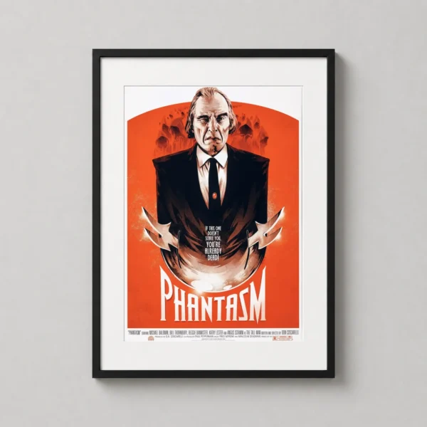 Phantasm The Tall Man Phantom City Creative Horror Movie Poster