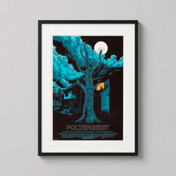Poltergeist 1982 Ken Taylor Mondo Movie Poster