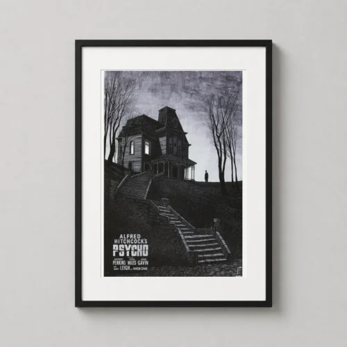 Alfred Hitchcock Psycho Bates Motel Daniel Danger Photography Print