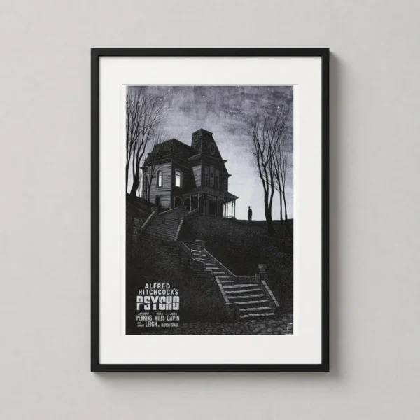 Alfred Hitchcock Psycho Bates Motel Daniel Danger Photography Print