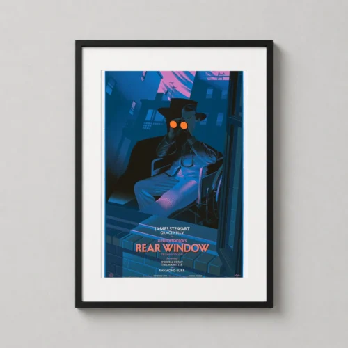 Alfred Hitchcock's Rear Window by Laurent Durieux Movie Poster