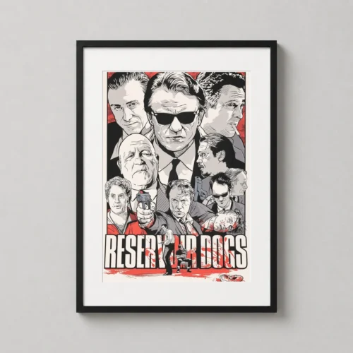 Reservoir Dogs Joshua Budich Alternative Movie Poster