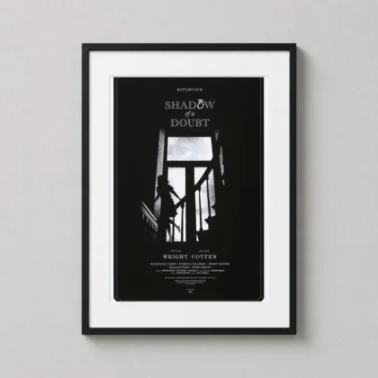 Shadow Doubt Poster Alan Hynes - movie poster from MerchFuse