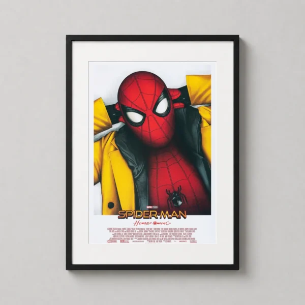 Spider-Man Homecoming Mondo Peter Parker Yellow Jacket Movie Poster