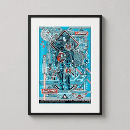 Star Trek Tng I Borg Mondo Art - movie poster from MerchFuse