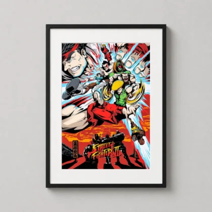 Street Fighter II The Animated Movie - movie poster from MerchFuse