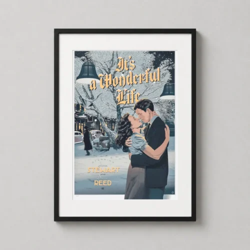It's a Wonderful Life, Laurent Durieux Movie Poster