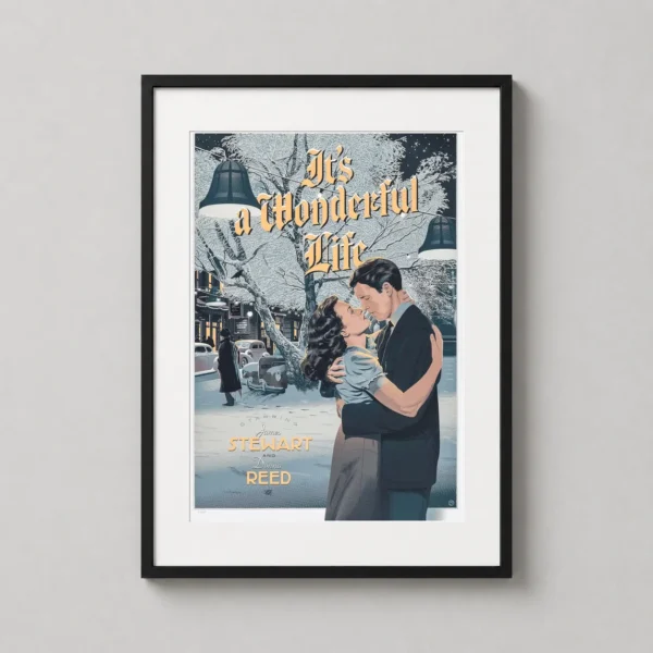 It's a Wonderful Life, Laurent Durieux Movie Poster