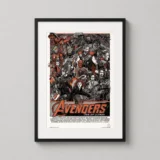 Avengers Age of Ultron Tyler Stout Illustration Movie Poster