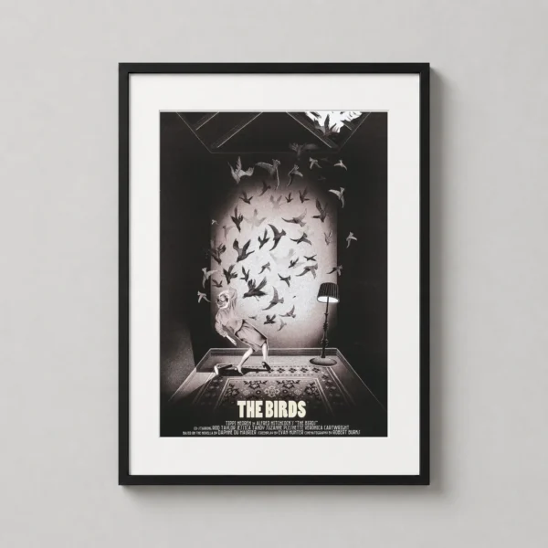 Alfred Hitchcock The Birds, Adam Simpson Photography Print
