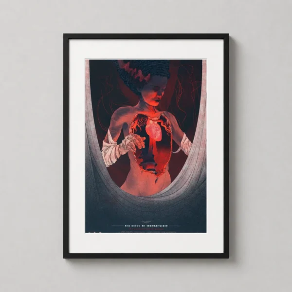 Bride of Frankenstein, Mondo Kevin Tong Edition, Horror Movie Poster