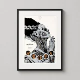 Bride of Frankenstein Anatomical Martin Ansin Movie Poster