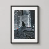 The Dark Knight Laurent Durieux Gotham City Movie Poster