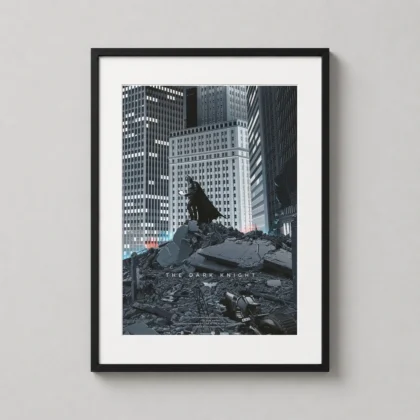 Dark Knight Poster Laurent Durieux - movie poster from MerchFuse