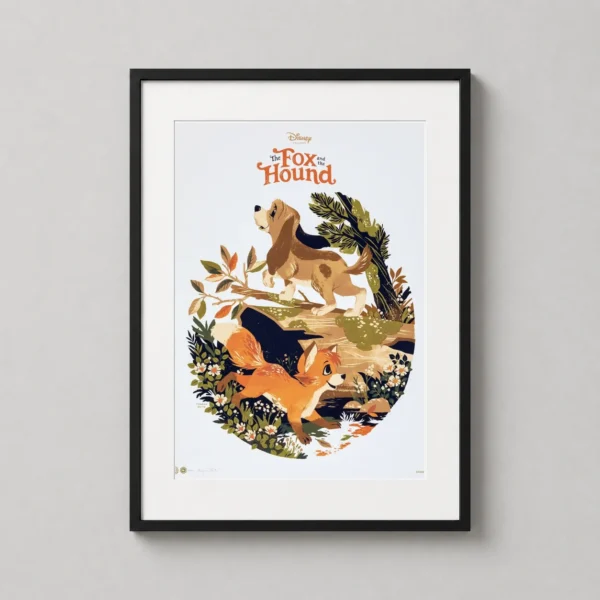 The Fox and the Hound Mondo Disney Movie Poster by Teagan White