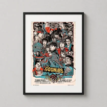 Goonies Tyler Stout Mondo Poster - movie poster from MerchFuse