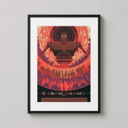 The Iron Giant Poster Kevin - movie poster from MerchFuse