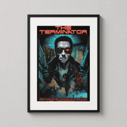 Terminator Art – John Barry Ballaran cinema movie poster by MerchFuse