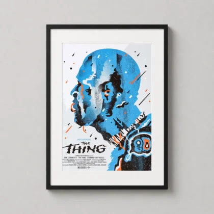 John Carpenters Thing Mondo Poster Abstract - movie poster from MerchFuse