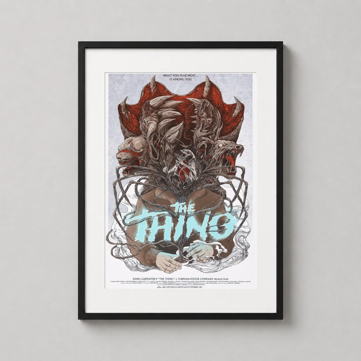 John Carpenter's the Thing Randy — detailed illustration of the MacReady character from The Thing