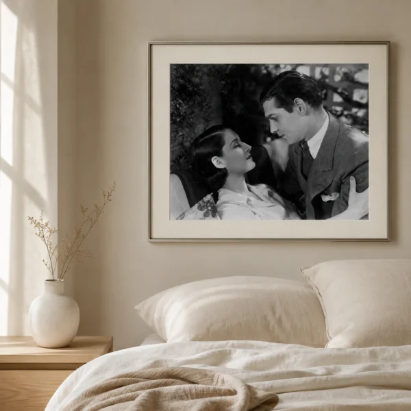 Clark Gable and Norma Shearer Strange Interlude 1932 Photography Print