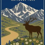 Rocky Mountain National Park Colorado Landscape Art Print