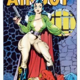 Airboy Aviation Poster, Vintage Comic Wall Art Print