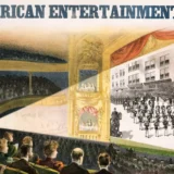 American Entertainment Poster, 1898 Entertainment Wall Art Print