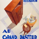 Au Grand Pasteur Poster, 1935 Vintage Wall Art Print